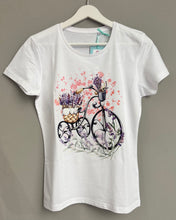 Carica l'immagine nel visualizzatore di Gallery, Tshirt Bici e lavanda
