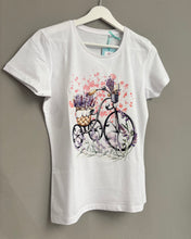 Carica l'immagine nel visualizzatore di Gallery, Tshirt Bici e lavanda
