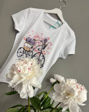 Carica l'immagine nel visualizzatore di Gallery, Tshirt Bici e lavanda
