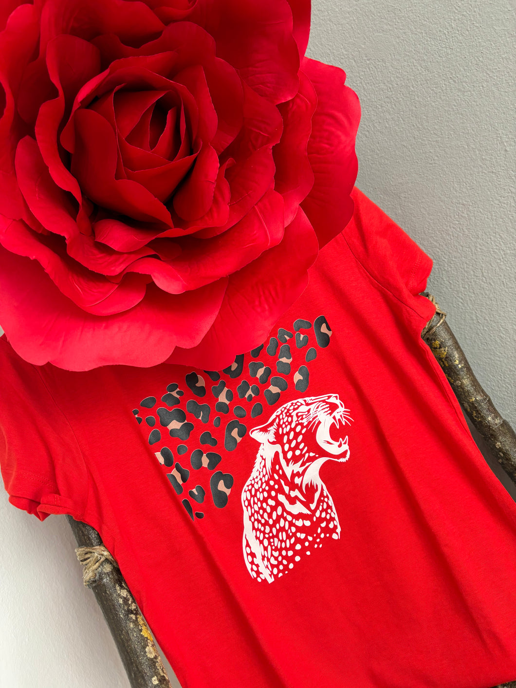 T-shirt Leopardo