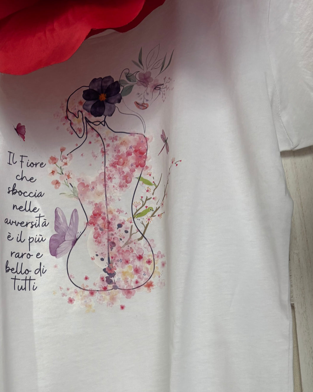 T-shirt Il fiore