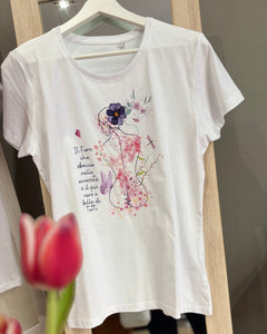 T-shirt Il fiore