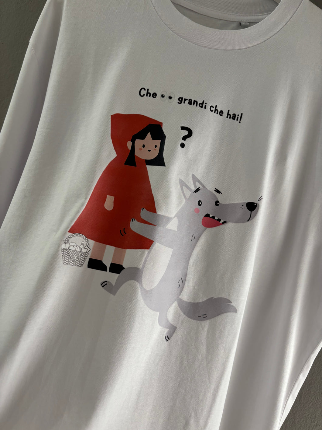Oversize Cappuccetto rosso